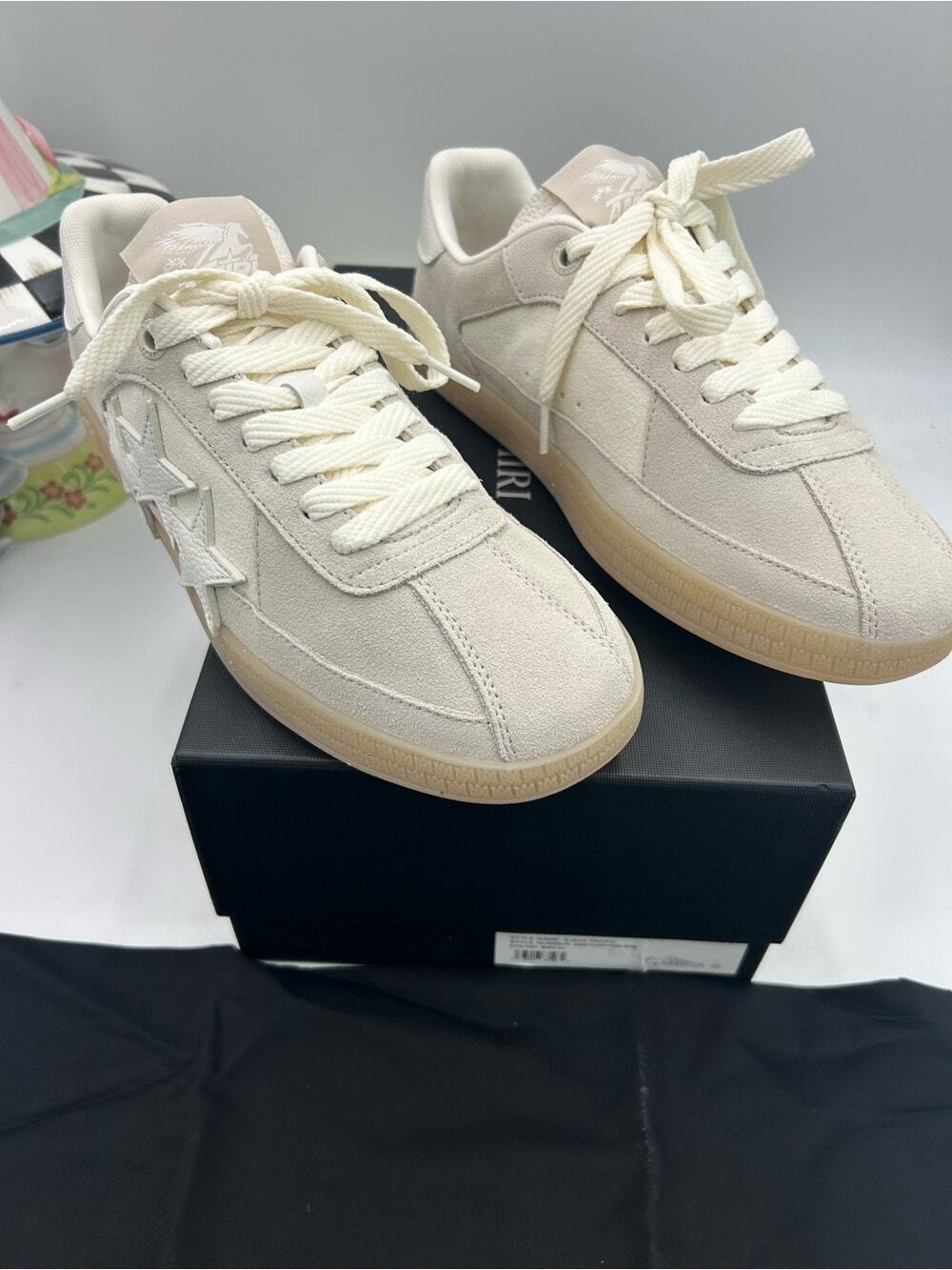 Men's AMIRI Pacific star low top leather sneakers size 44/11US